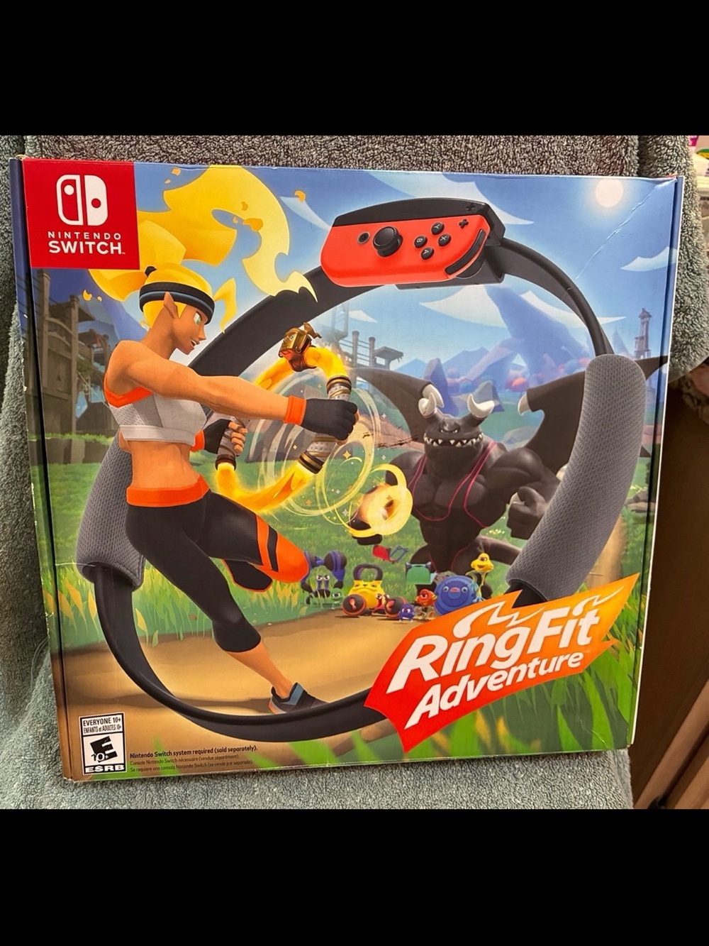 Nintendo Switch Ring Fit Adventure Game